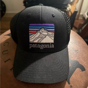 Patagonia Black Mesh Adjustable Cap